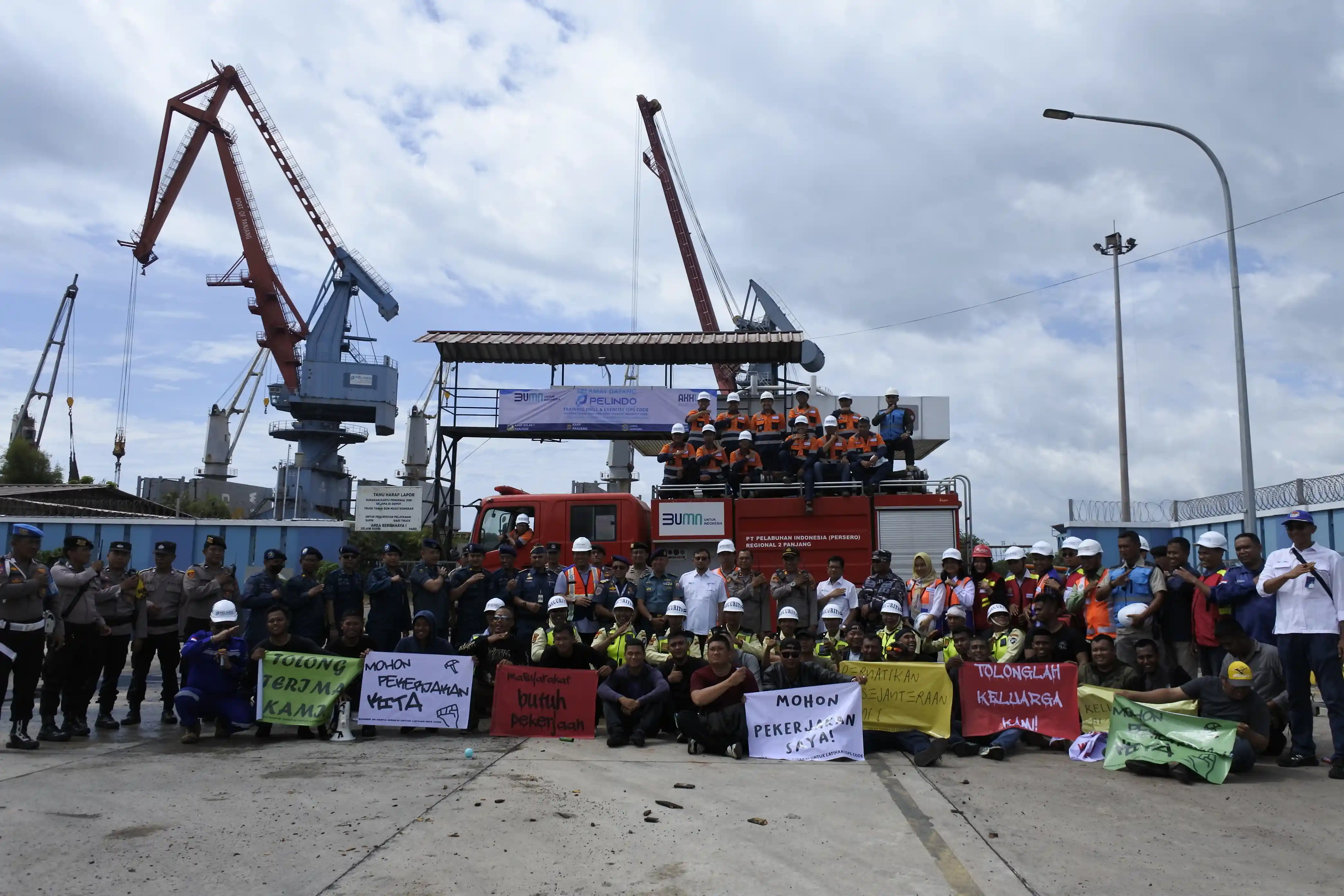 TRAINING DRILL & EXERCISE ISPS CODE PT PELABUHAN INDONESIA (PERSERO) REGIONAL 2 PANJANG