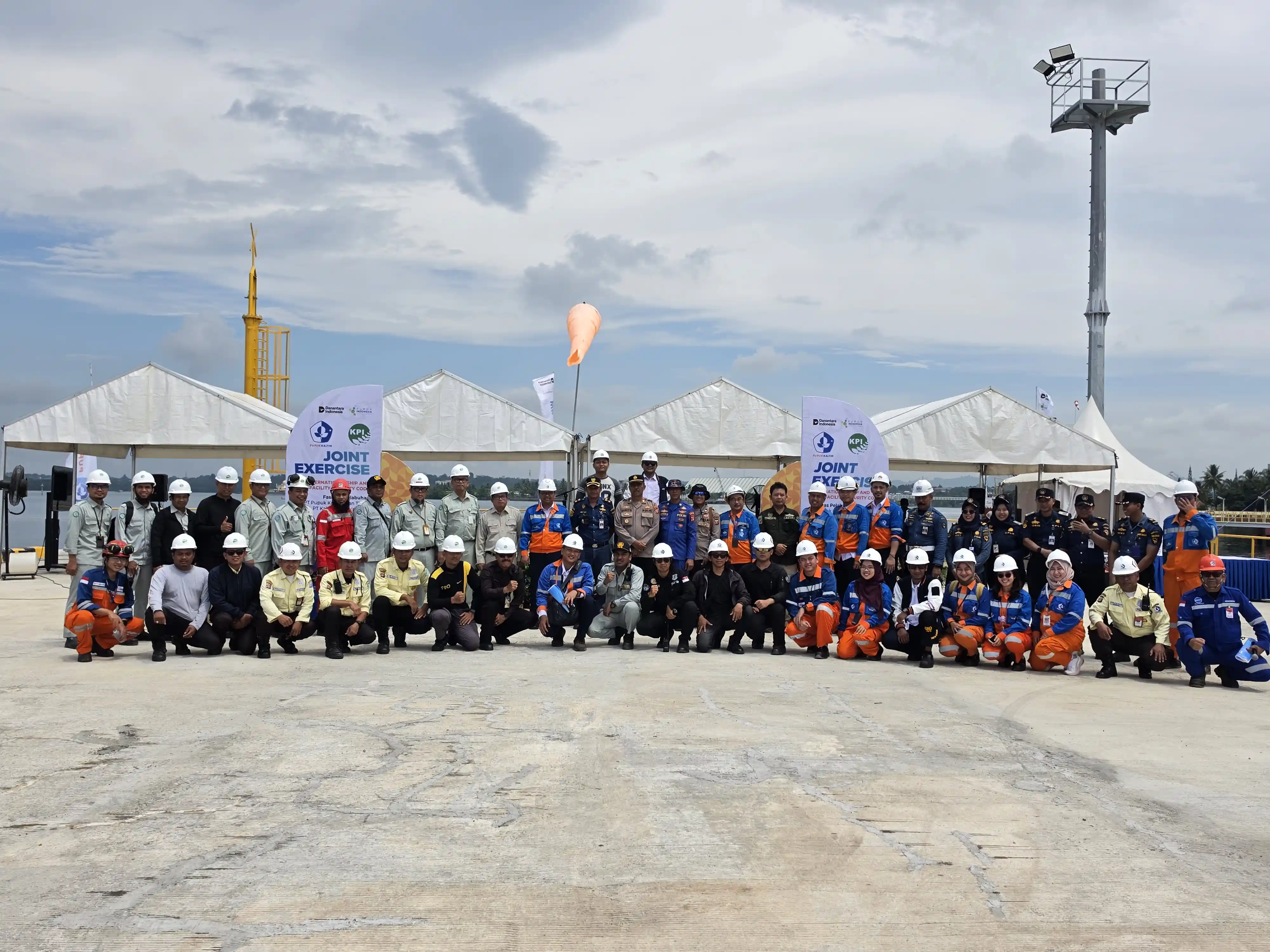 EXERCISE ISPS CODE 2026 PT PUPUK KALTIM & KALTIM PARNA INDUSTRI